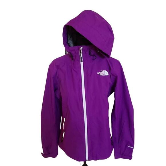 THE NORTH FACE Womens Waterproof Hooded Zippered Rain Jacket Medium - Picture 1 of 16